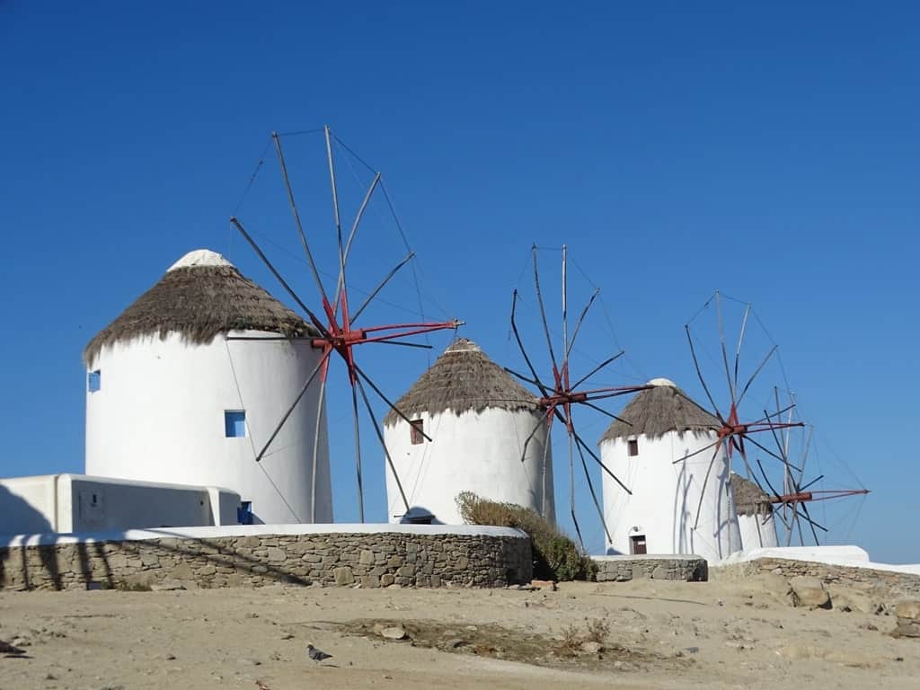 Mykonos windmills - 2 days in Mykonos