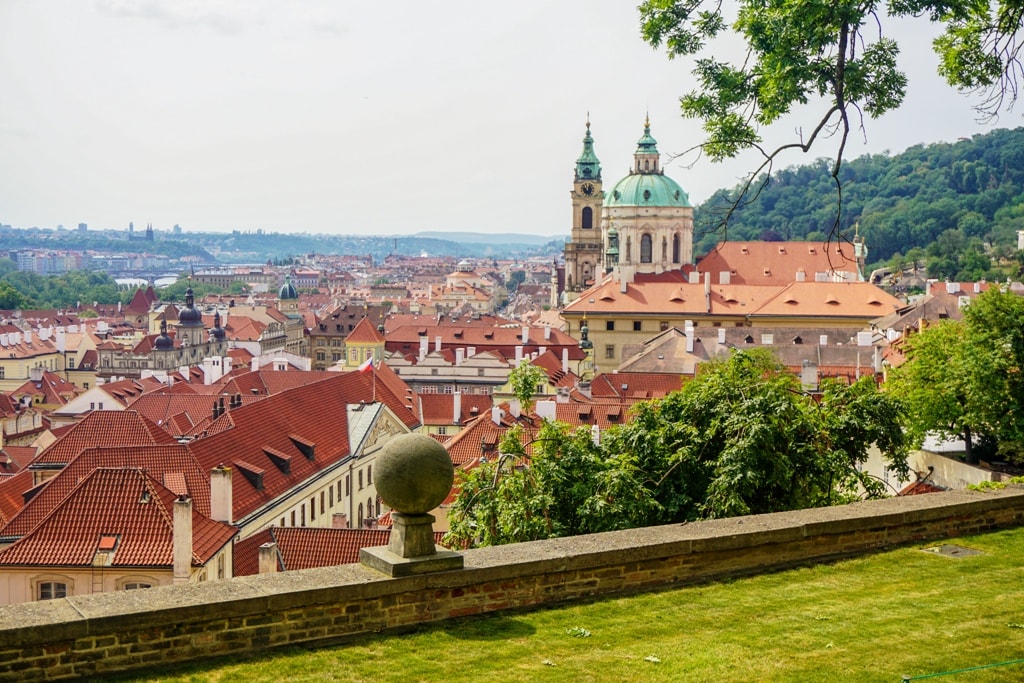The view from Prague Castle - 2 days in Prague itinerary