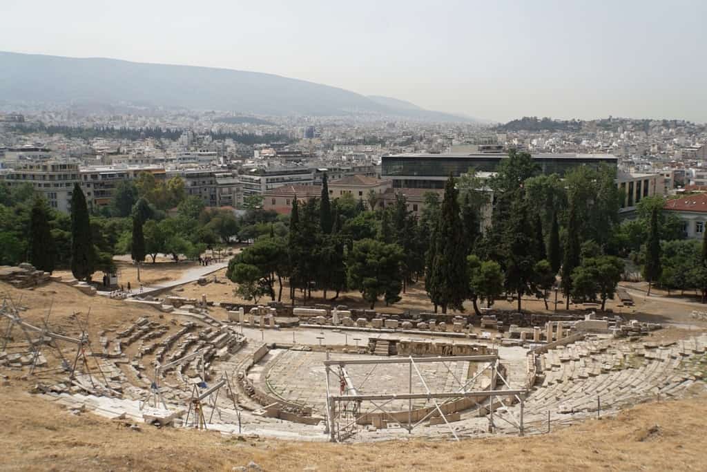 Theater of Dionysus- 2 days in Athens 
