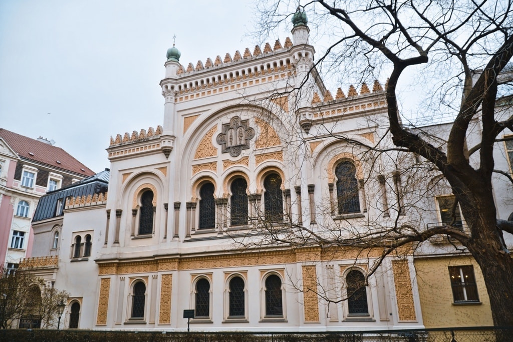 Famous Spanish Synagogue in the Jewish quarter of Prague - 2 days in Prague