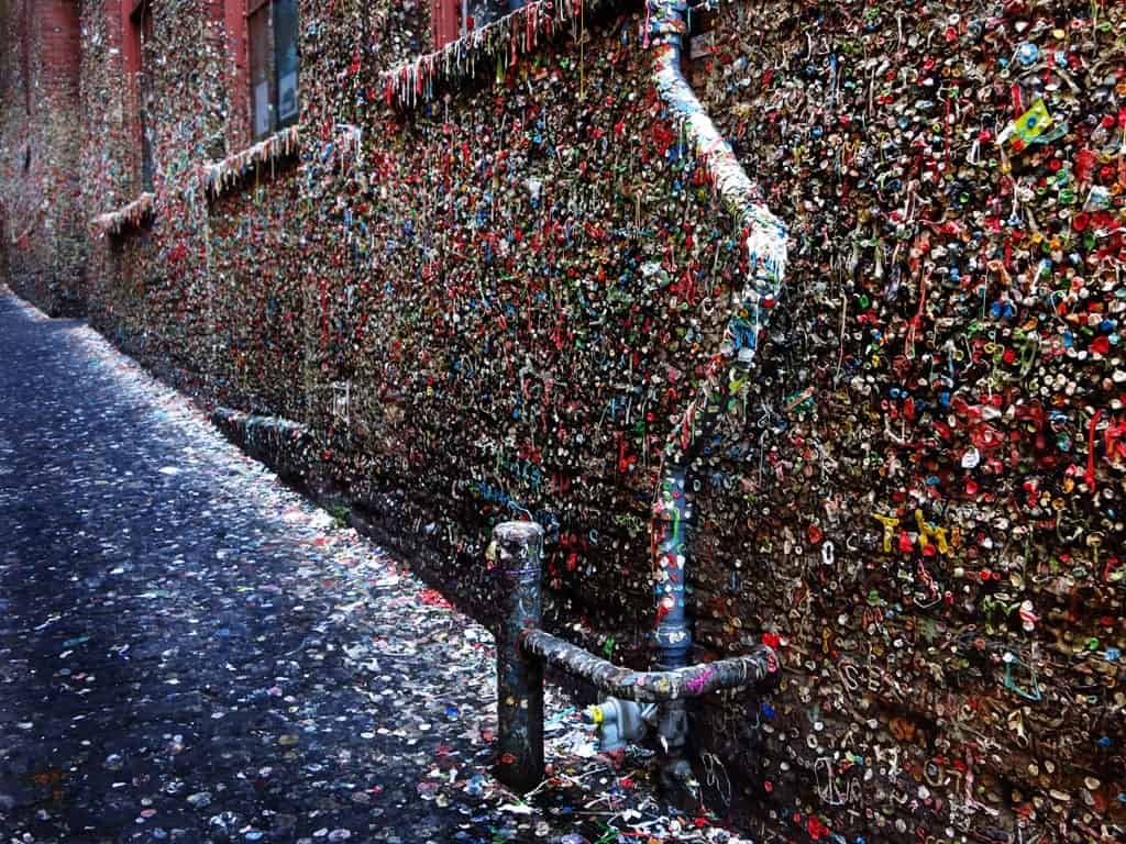 Gum Wall in Seattle itinerary
