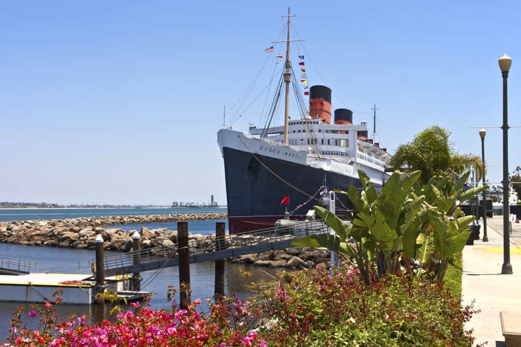 The Queen Mary in Long Beach- weekends in California