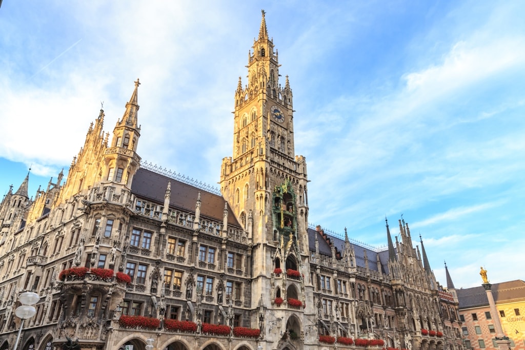 Town Hall (Rathaus) in Marienplatz -Two days in Munich