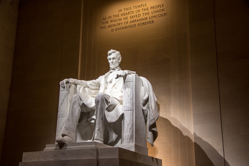 Abraham Lincoln Memorial -Two days in Washington DC