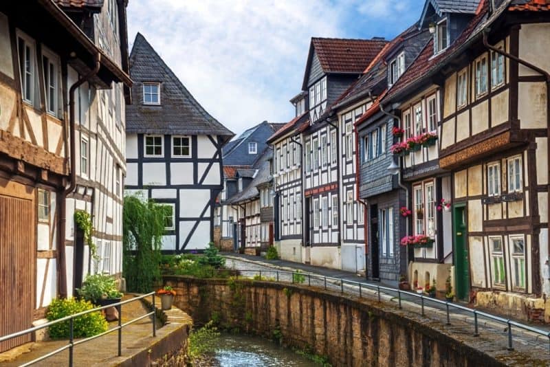 Goslar - belles villes en Allemagne