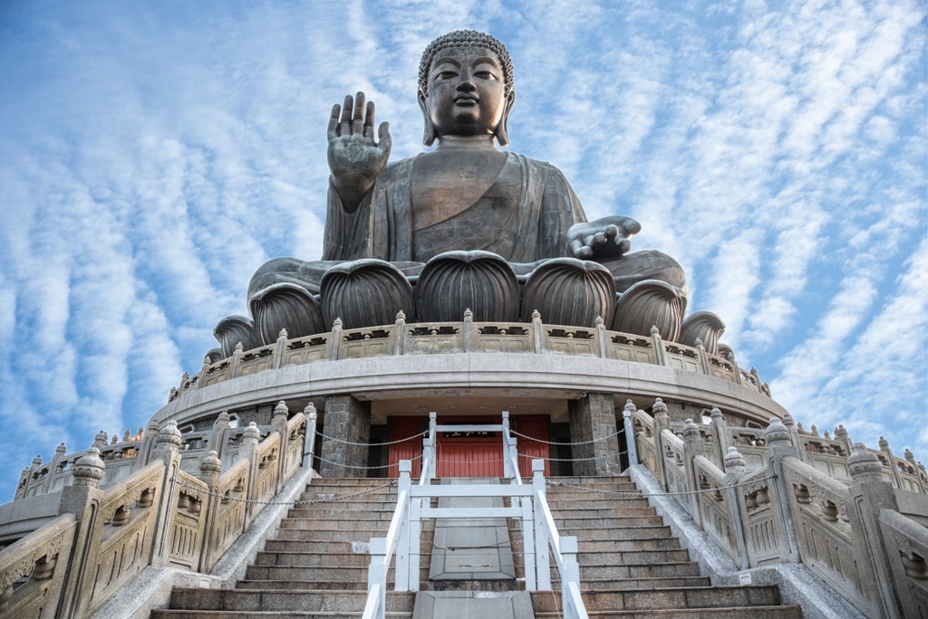 Giant Buddha Po Lin Monastery at Lantau Island -Two days in Hong Kong