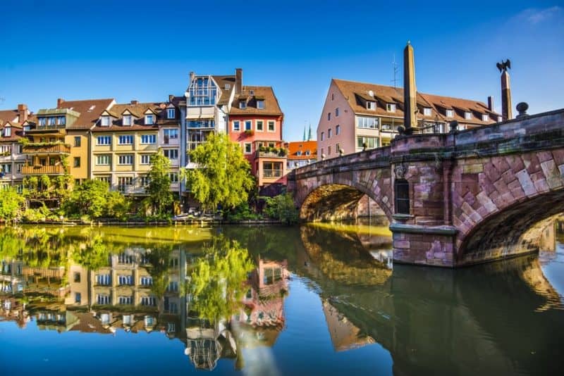 Nuremberg medieval cities in Germany