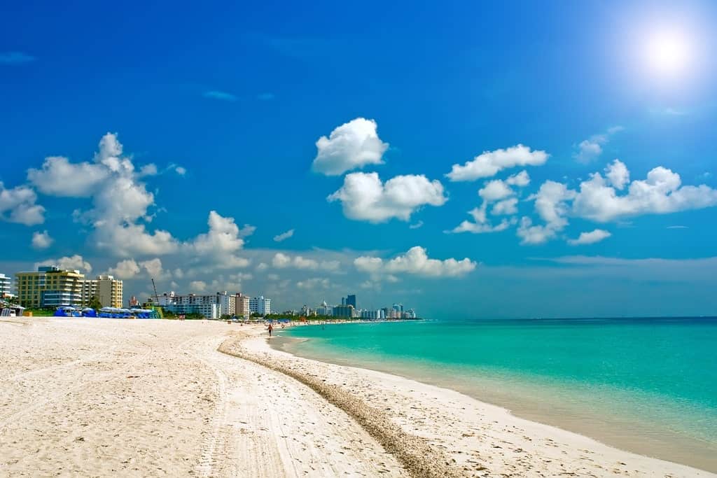 South beach in Miami - Miami 2 day Itinerary