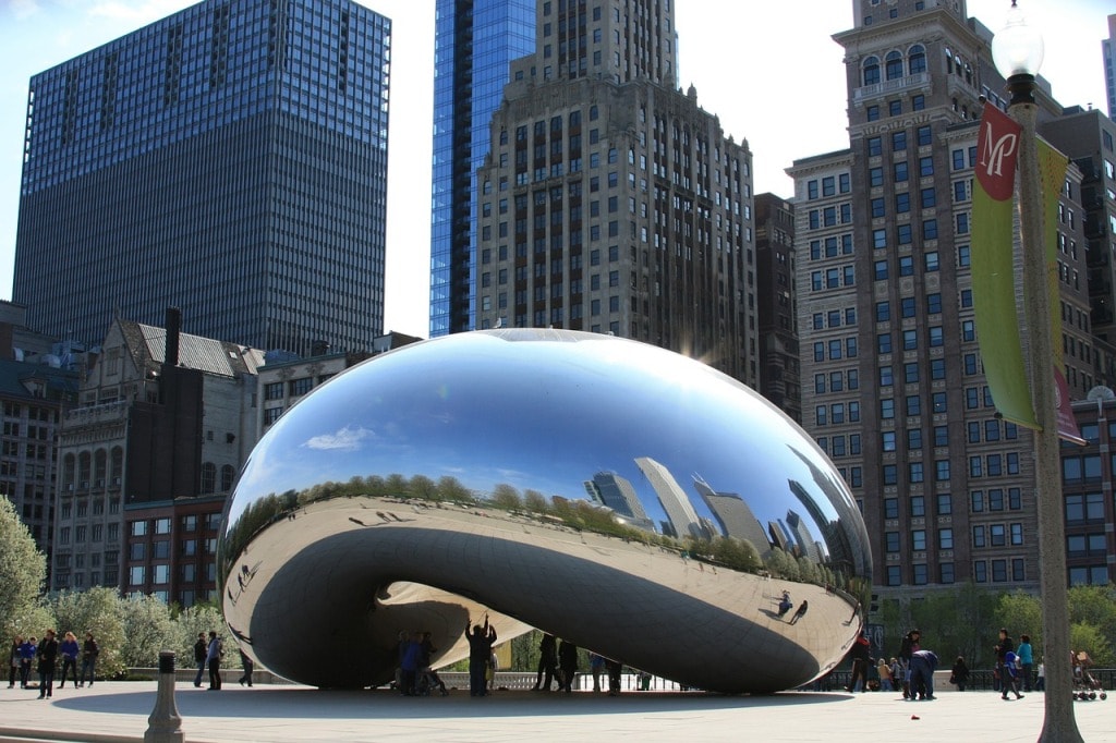 The Cloud Gate Sculpture -Two days in Chicago