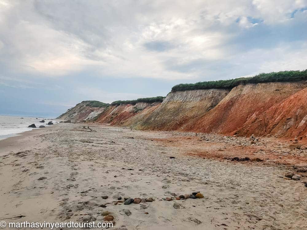 Moshup Beach in Aquinnah - weekend getaways in New England