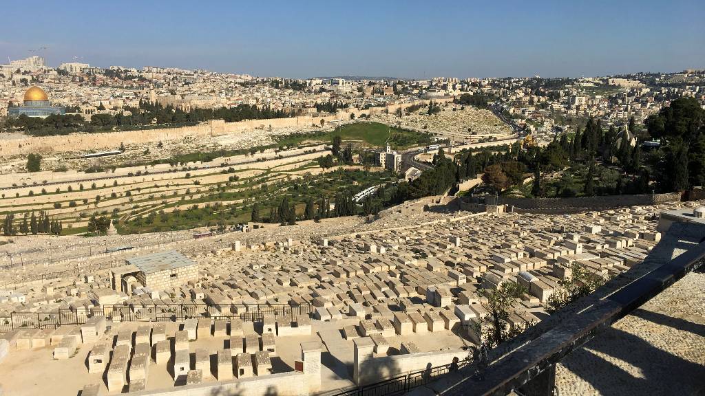 View from the Mount of Olives - 2 days in Jerusalem