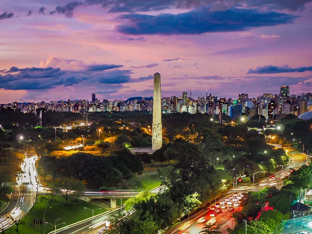 Sao Paulo skyline from Restaurant Vista - Sao Paulo itinerary