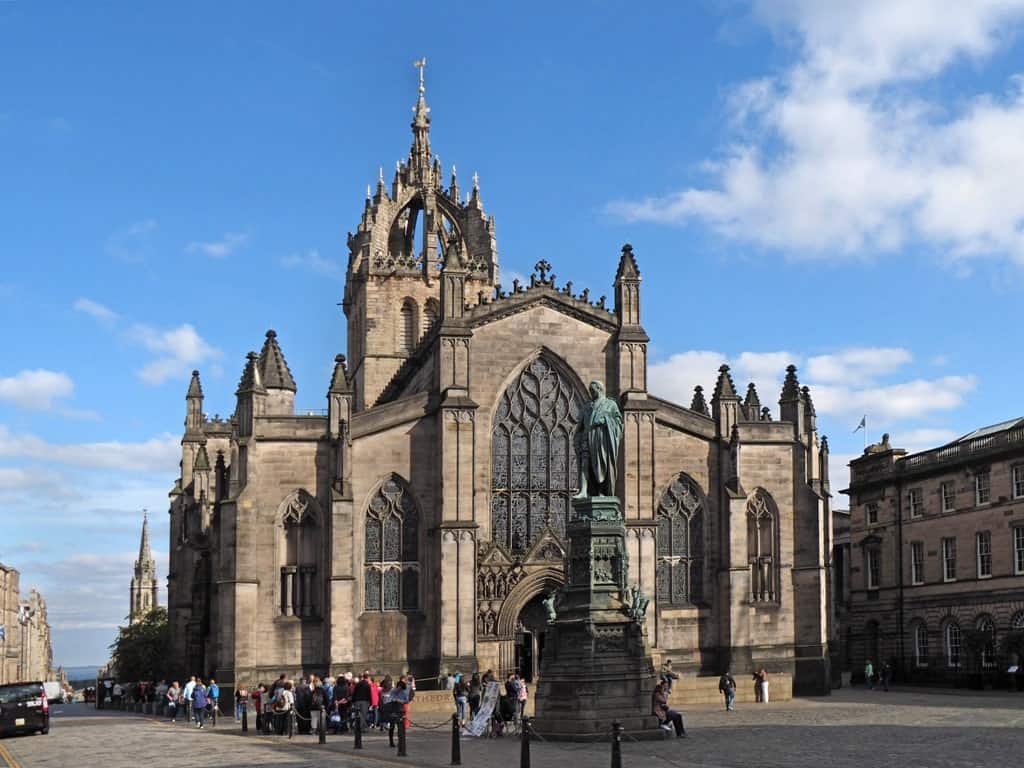 St. Giles Cathedral  - two days in Edinburgh itinerary