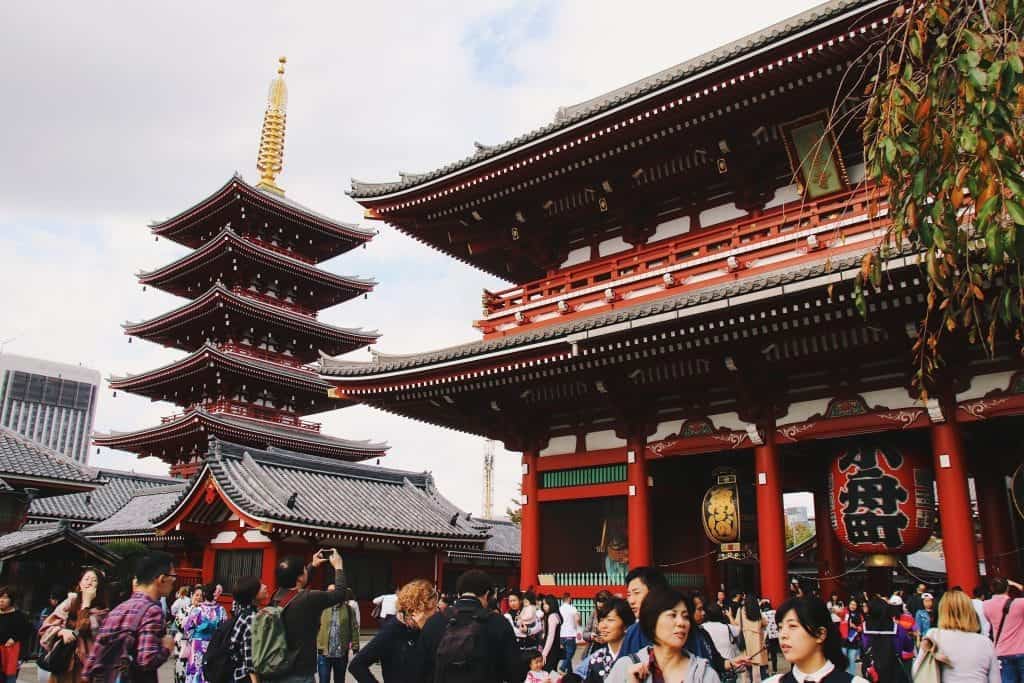 Sensoji - Itinéraire de 2 jours à Tokyo