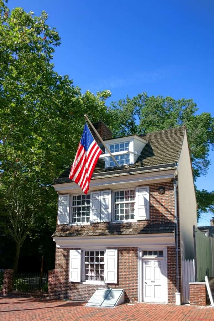 Betsy Ross House - two days in Philly