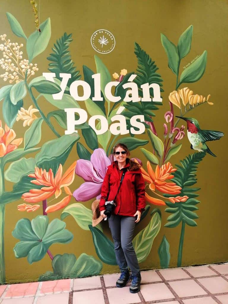 visiting Poas Volcano in Costa Rica