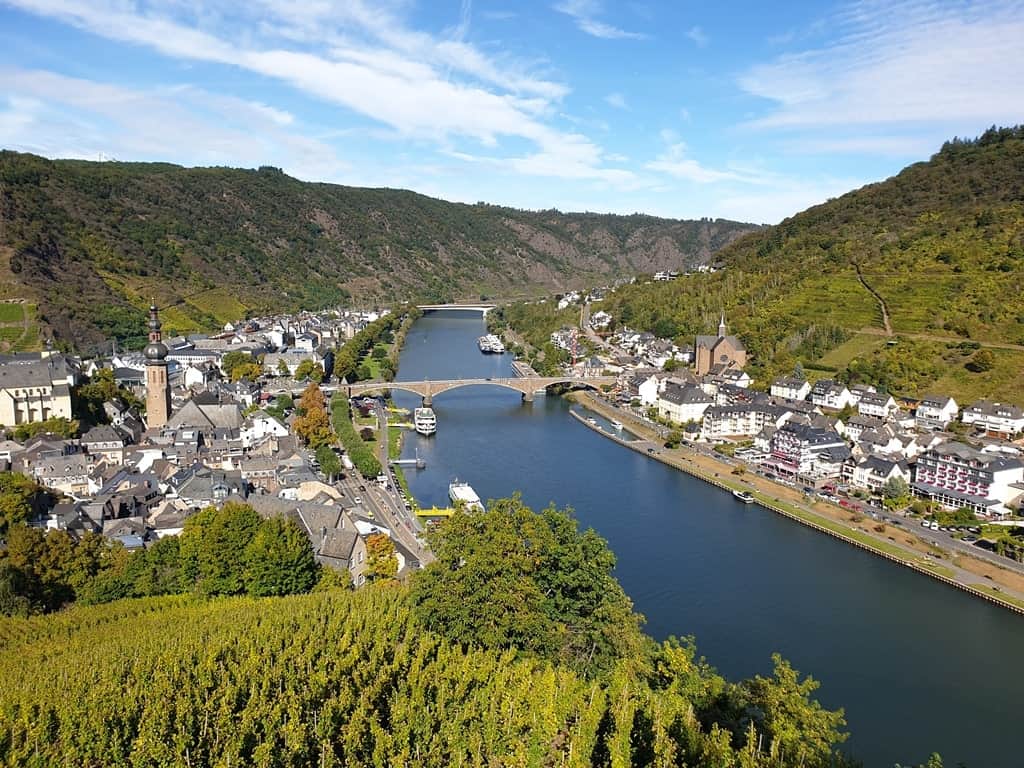 Mosel River Valley in Germany