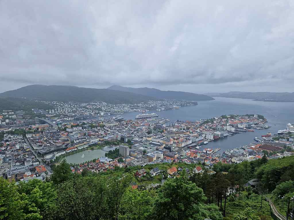 View from Above - A Single Day in Bergen, Norway