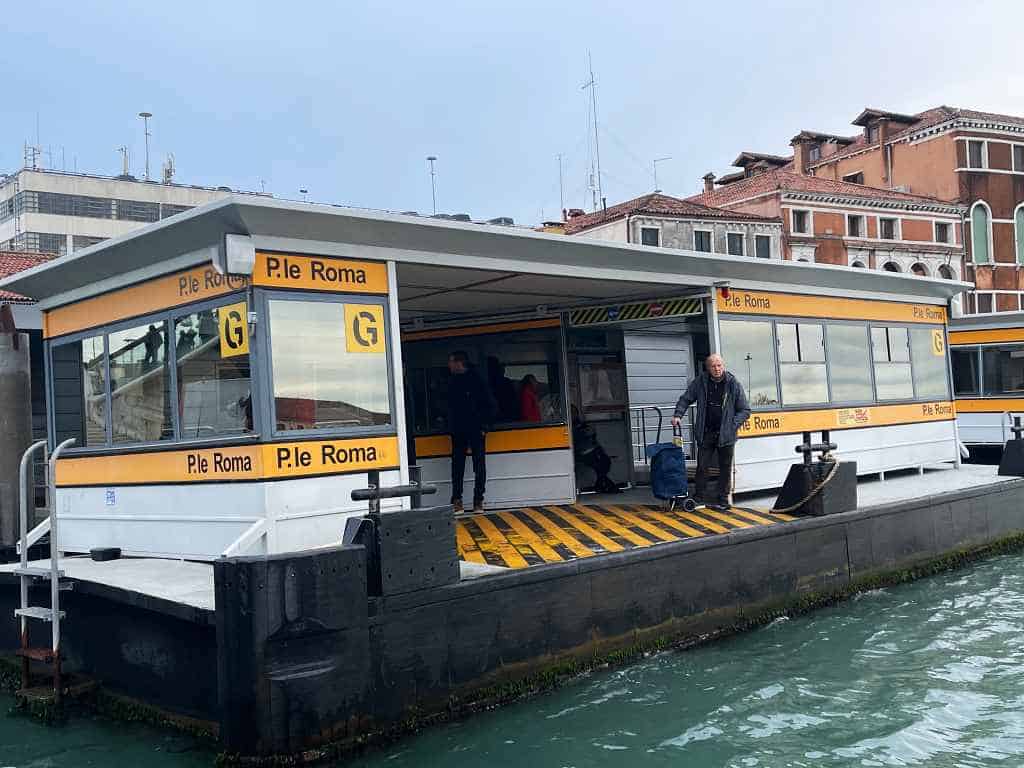 P.le Roma - Comment se rendre de l'aéroport Marco Polo à Venise