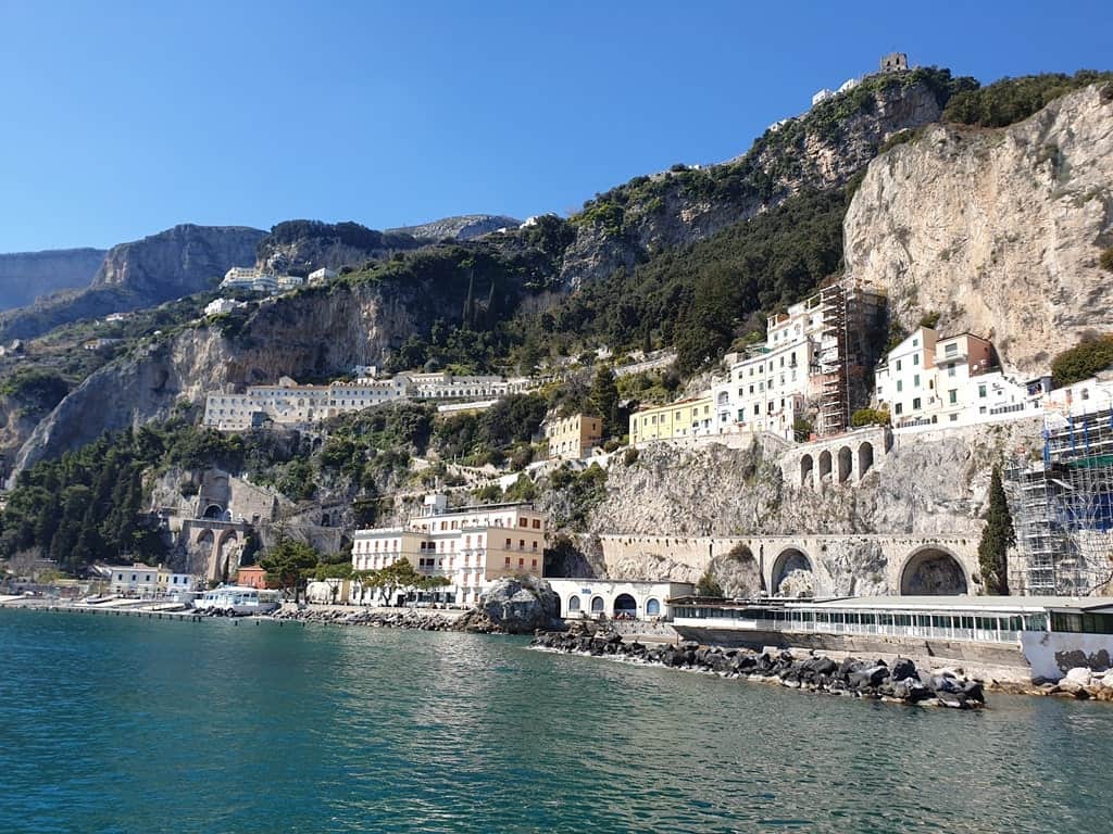 Amalfi Coast in winter