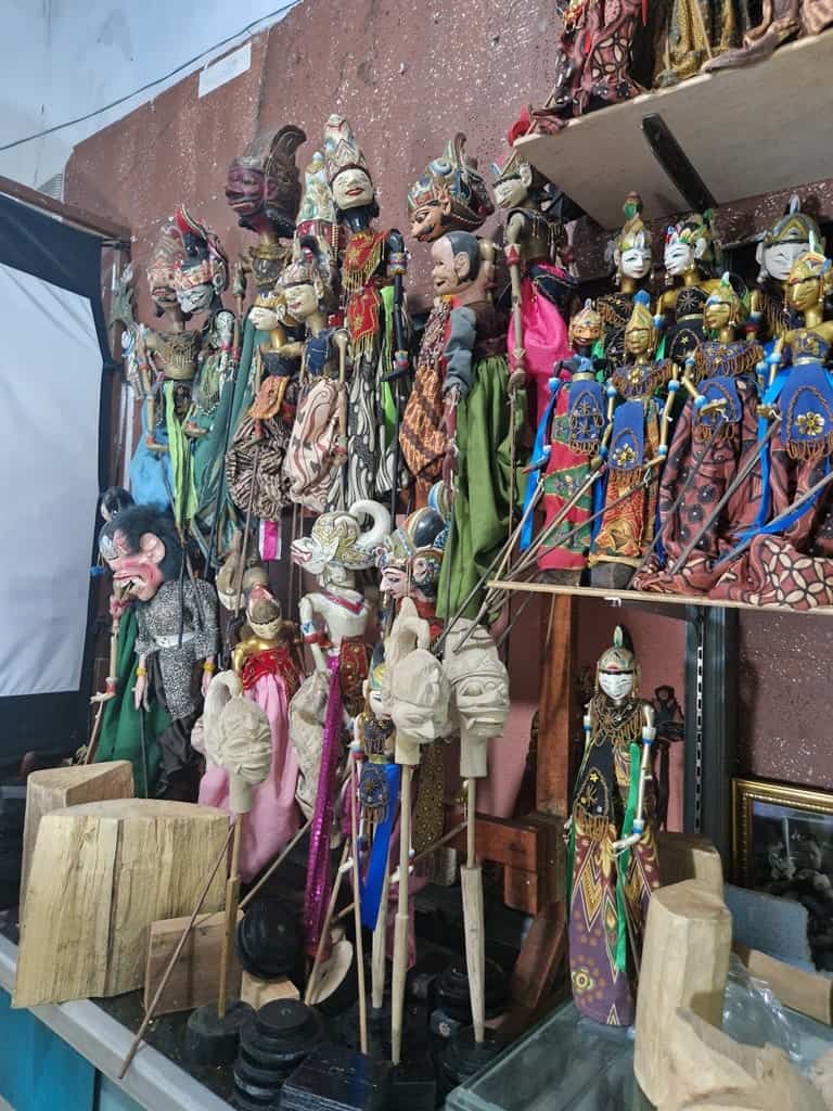 Wayang puppets - souvenirs from indonesia
