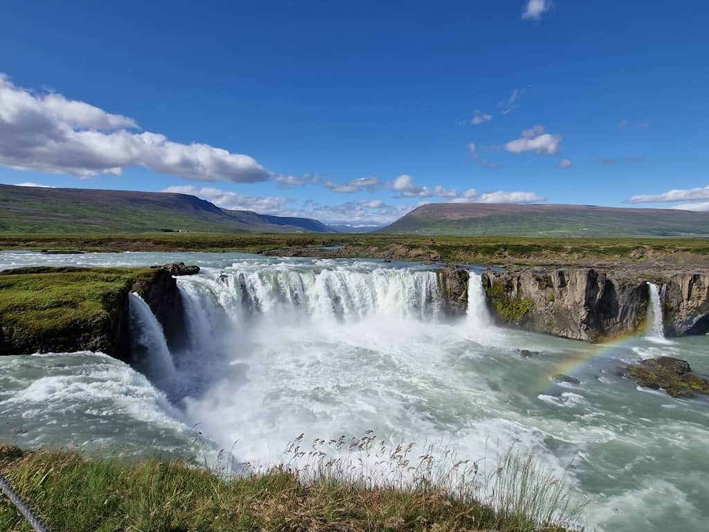 Godafoss - famous waterfall in Iceland