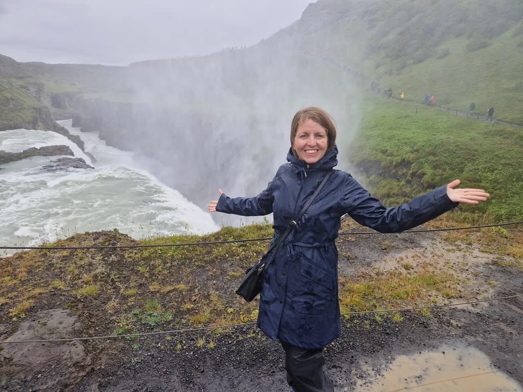 Gullfoss _famous Icelandic waterfall
