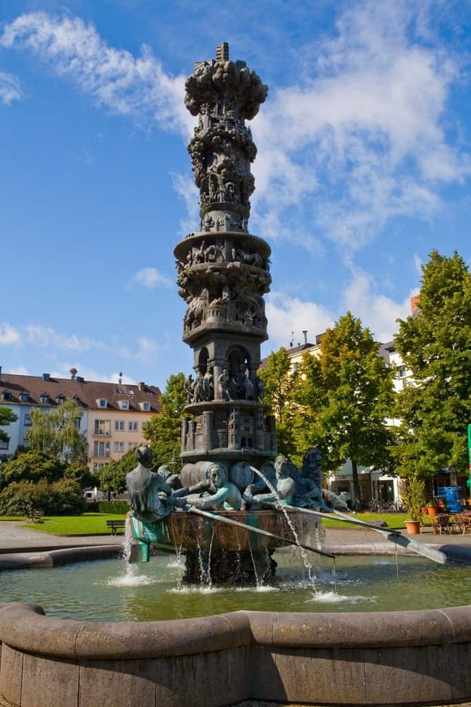 History Column Koblenz