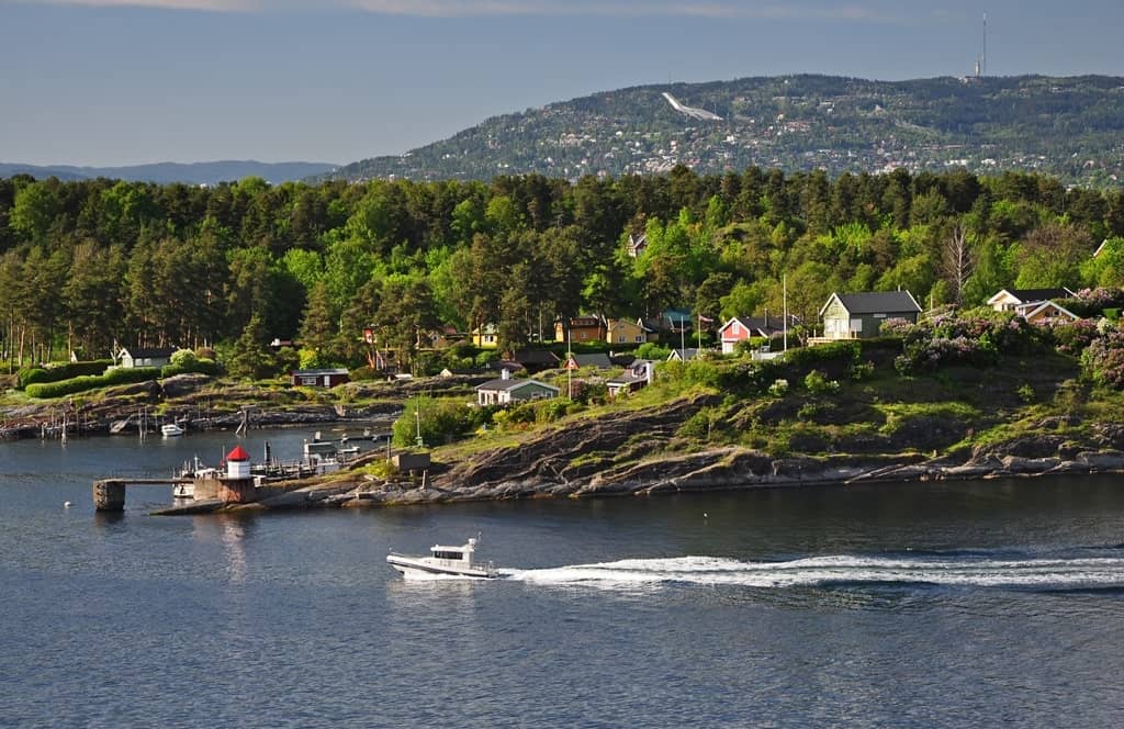 Oslofjord in Norway