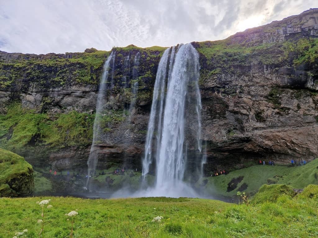 Seljalandsfoss - famous waterfall in Iceland