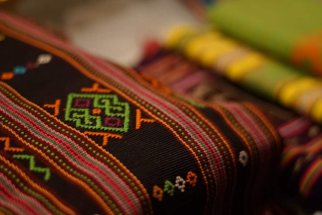 Tenun fabric - souvenirs from Indonesia