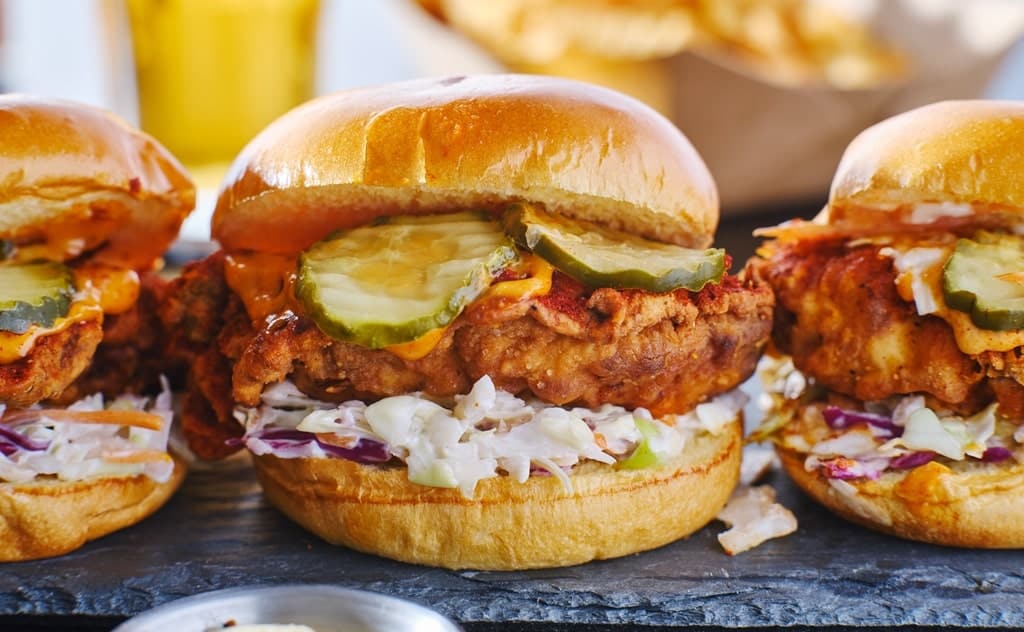 spicy chicken burger Nashville