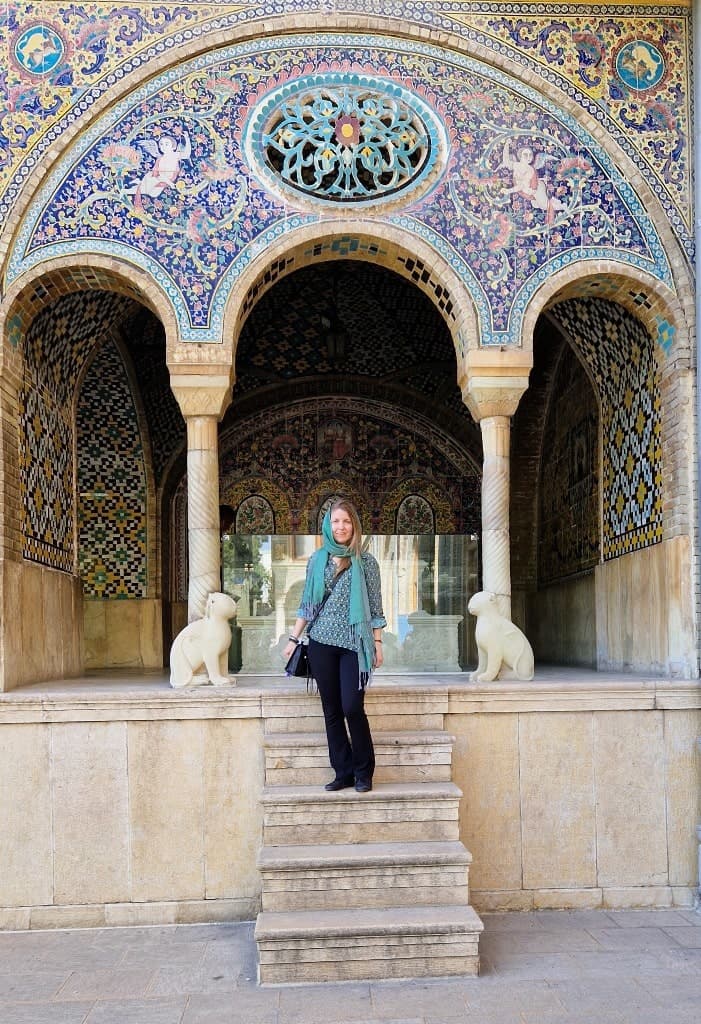 Golestan Palace in Tehran Iran