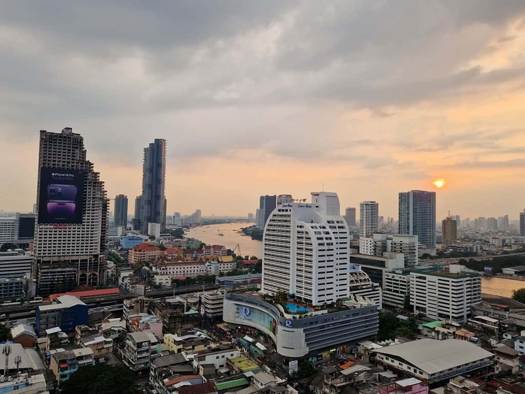 Bangkok is famous for its Skyscrapers