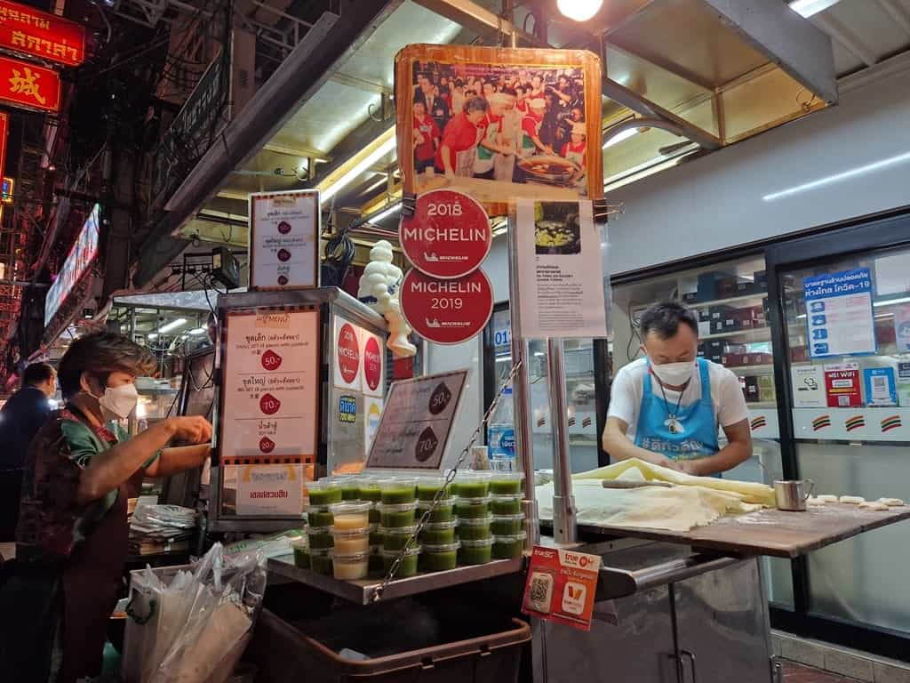 Bangkok is known for its street food