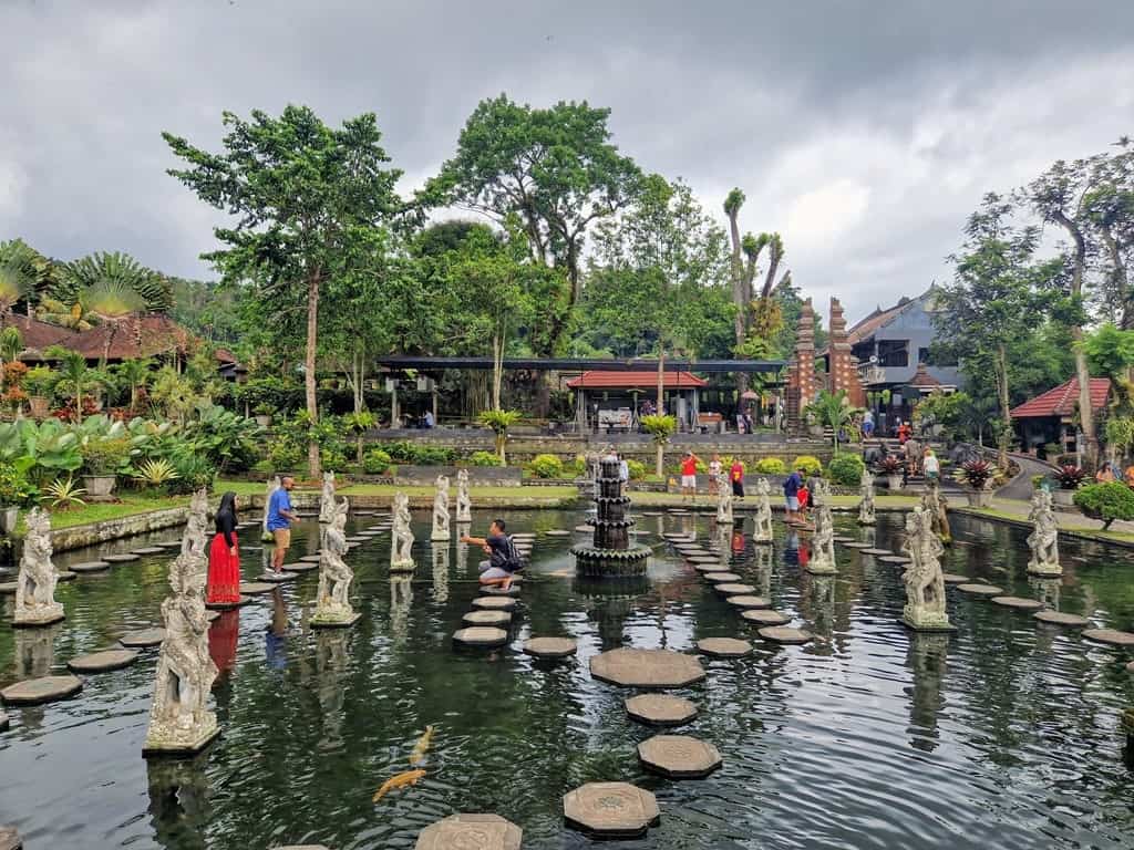 Visiting Tirta Gangga Water Palace in Bali Indonesia