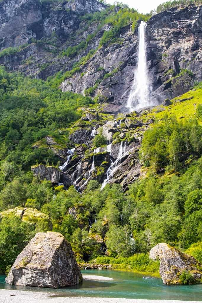 Rjoandefossen - what to do in Flam Norway