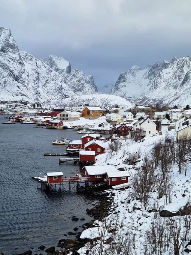 Lofoten Islands in Winter Story