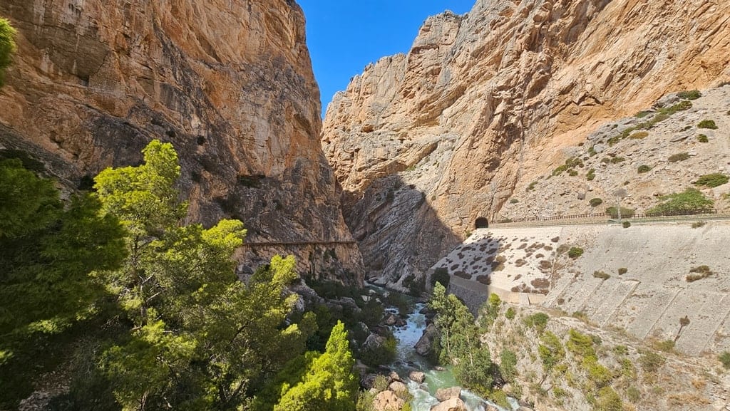 Camini del Rey in Malaga - Warm Places to Visit in Europe in January