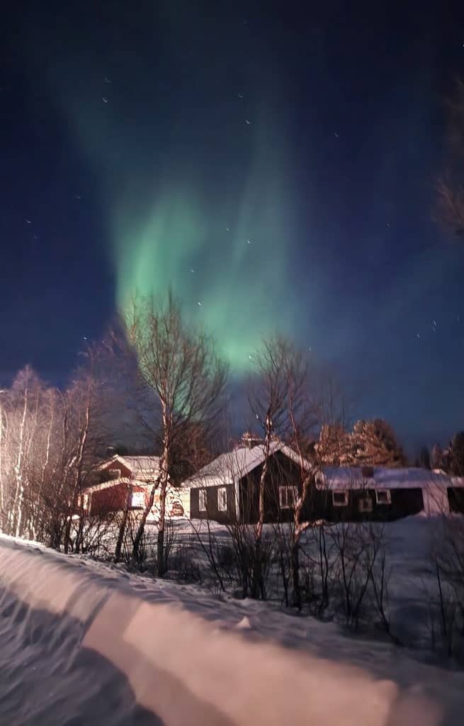 Northern Lights is Swedish Lapland