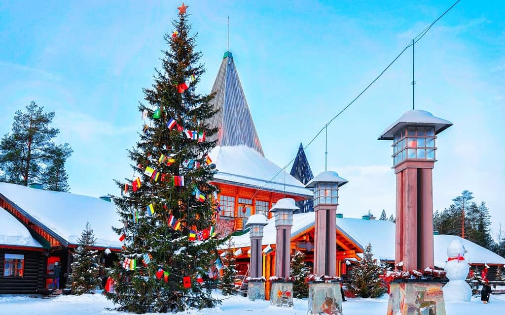 Santa Claus village on Rovaniemi