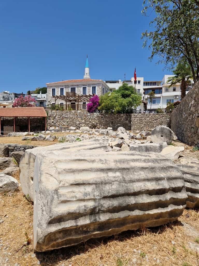 The Mausoleum at Halicarnassus is a 
 must see on your Bodrum itinerary
