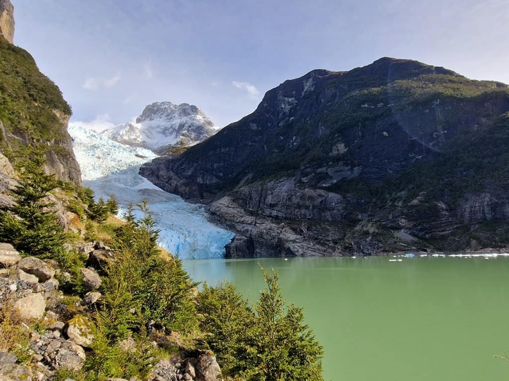 Serrano Glacier near Puerto Natales Chile