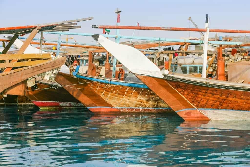 Dhow Harbour - what to see in Abu Dhabi in a day