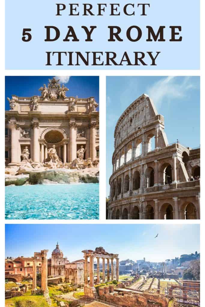 Planning to spend 5 days in Rome, Italy? In this guide to Rome you will find the best things to do in Rome in 5 days, a great 5 day Rome itinerary.