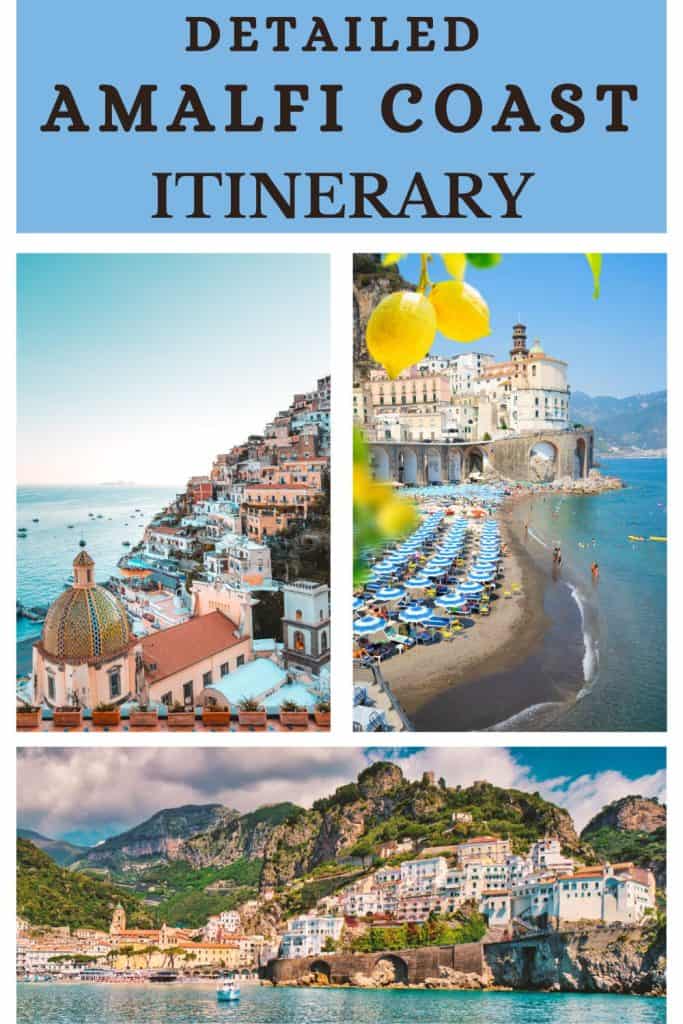 Planning a trip to the Amalfi Coast and looking for information? Find here a detailed 5 to 7 day Amalfi coast itinerary.