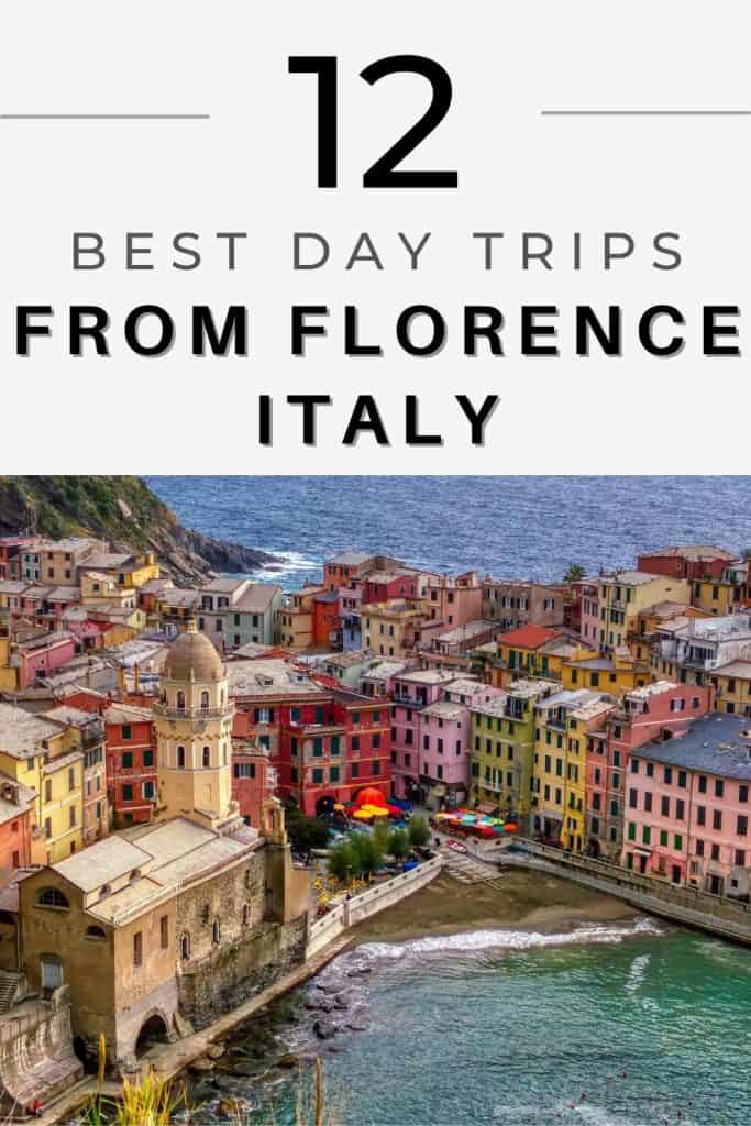 Here are 12 day trip ideas from Florence, Italy including popular day trips from Florence like Pisa, Lucca, Cinque Terre, Siena and Chianti