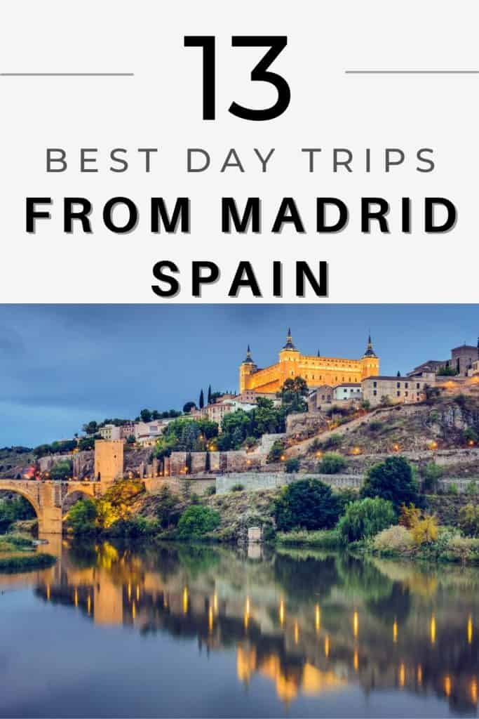Here are 13 great day trip ideas from Madrid Spain. Best day trips from Madrid to Toledo, Seville, Segovia, Cuenca and more