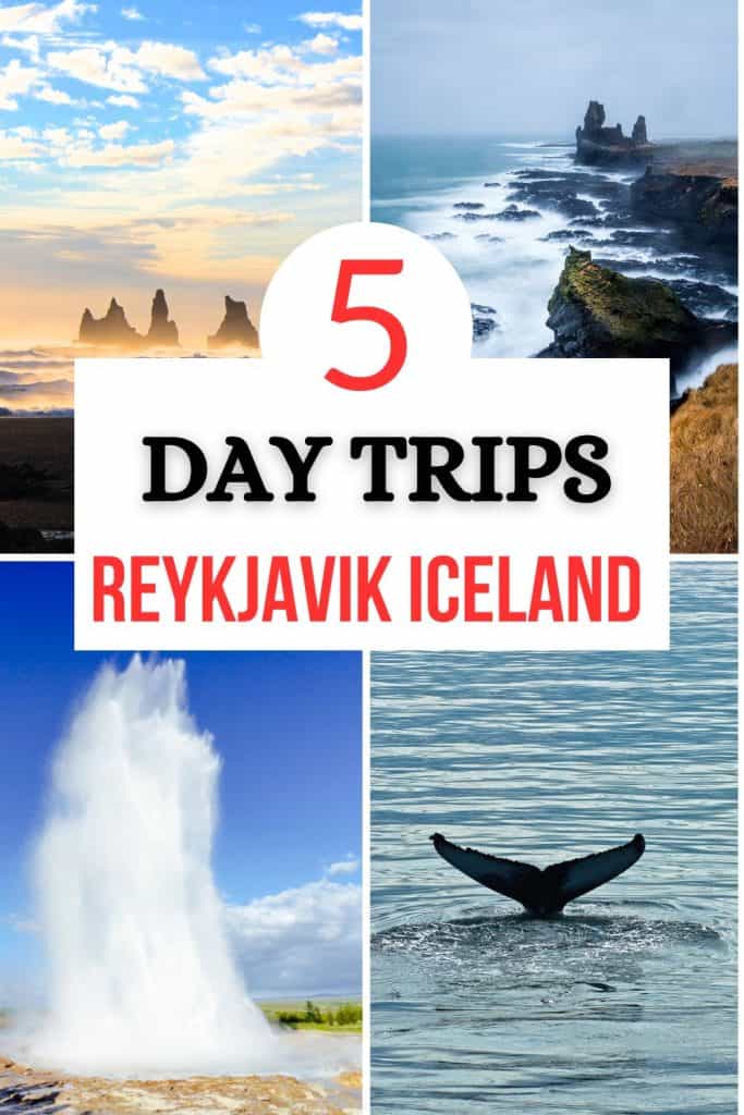 Here are 5 day trip ideas from Reykjavik, Iceland  including popular day trips from Reykjavik like the Golden Circle, Snæfellsnes Peninsula and more