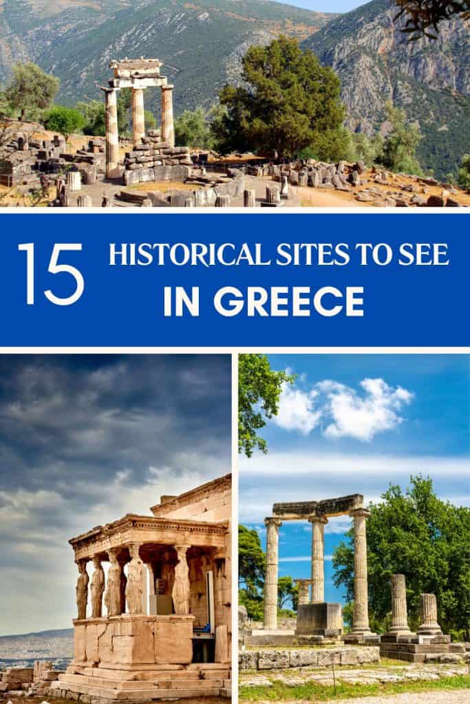 Interested in best historical sites in Greece? Find here the best historical places and archaeological sites to visit in Greece on your next trip.